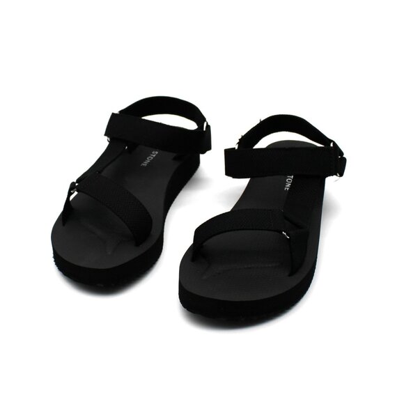 Sun + Stone Womens TABBY Open Toe Casual Ankle Strap - Picture 3 of 7